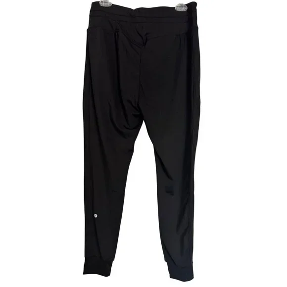 Halara High Waisted Drawstring Casual Jogger Size Large Black Pockets NWT $54 - Picture 5 of 10